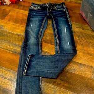 Size 23 rock revival straight leg jeans